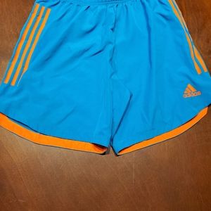 Adidas soccer shorts size L